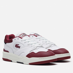 Мужские кроссовки Lacoste Lineshot Mesh Collar Leather, цвет белый, размер 42.5 EU