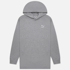Мужская толстовка Puma Classics Relaxed Hoodie TR, цвет серый, размер S