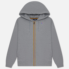Мужская толстовка K-Way Anthony Hoodie, цвет серый, размер S