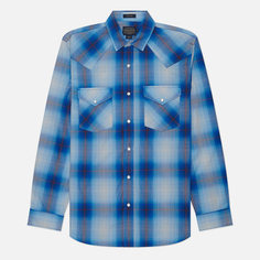 Мужская рубашка Pendleton Frontier, цвет синий, размер M