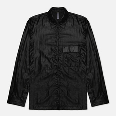 Мужская рубашка UNAFFECTED Zip-Up, цвет чёрный, размер S