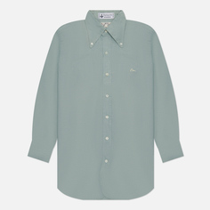 Мужская рубашка Evisu Nashville 3 Button-Down Chambray, цвет зелёный, размер L