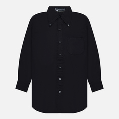 Мужская рубашка Evisu Nashville 2 Button-Down Oxford, цвет чёрный, размер XL