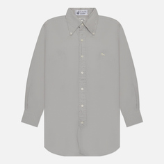 Мужская рубашка Evisu Nashville 3 Button-Down Oxford, цвет серый, размер S