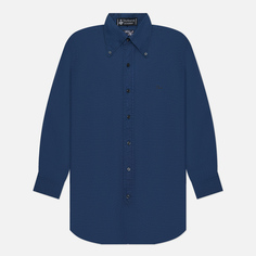 Мужская рубашка Evisu Nashville 3 Button-Down Indigo Dobby, цвет синий, размер S