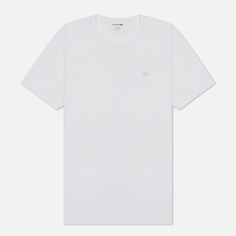 Мужская футболка Lacoste Classic Embroidered Logo, цвет белый, размер M