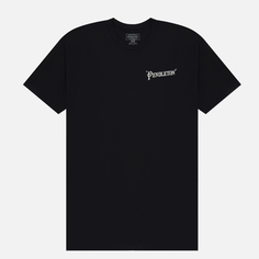Мужская футболка Pendleton Painted Logo, цвет чёрный, размер M