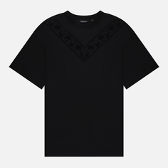 Мужская футболка EASTLOGUE Paisley Square, цвет чёрный, размер M