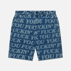 Мужские шорты RIPNDIP Fuckin Fuck Denim, цвет синий, размер 30