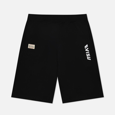 Мужские шорты Evisu Heritage Wadaiko Daruma & Fortune-Cat Daicock, цвет чёрный, размер L