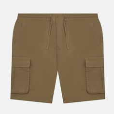 Мужские шорты Lacoste Cotton/Linen Cargo, цвет коричневый, размер 42