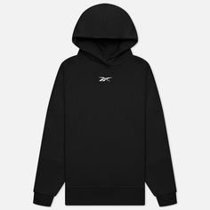 Женская толстовка Reebok Studio Recycled Oversize Hoodie, цвет чёрный, размер S