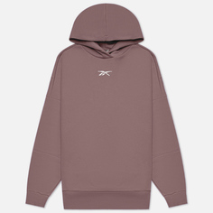 Женская толстовка Reebok Lux Oversized Hoodie, цвет коричневый, размер S