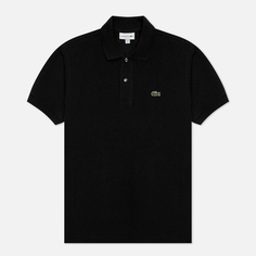 Мужское поло Lacoste L.12.12 Classic Fit, цвет чёрный, размер XXL