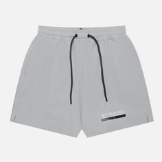 Женские шорты Evisu Evisukuro Printed Elastic Waist, цвет серый, размер L