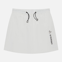 Женские шорты Evisu Evisukuro Printed Layered, цвет белый, размер XS