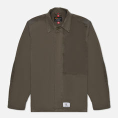 Мужская демисезонная куртка Alpha Industries Contrast, цвет зелёный, размер S