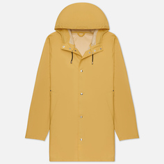 Мужская куртка дождевик Stutterheim Stockholm Lightweight, цвет жёлтый, размер L