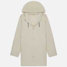 Мужская куртка дождевик Stutterheim Stockholm Lightweight, цвет бежевый, размер S