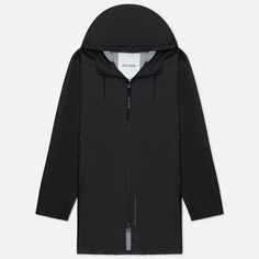 Мужская куртка дождевик Stutterheim Stockholm Lightweight Zip, цвет чёрный, размер XL