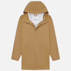 Мужская куртка дождевик Stutterheim Stockholm, цвет бежевый, размер M