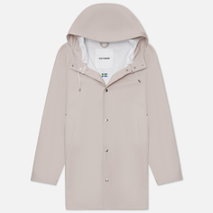 Мужская куртка дождевик Stutterheim Stockholm, цвет бежевый, размер XXS