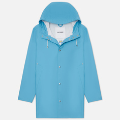 Мужская куртка дождевик Stutterheim Stockholm, цвет голубой, размер S