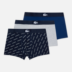 Комплект мужских трусов Lacoste Underwear 3-Pack Boxer Brief Casual, цвет комбинированный, размер M