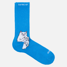 Носки RIPNDIP Lord Nermal, цвет синий, размер 40-46 EU