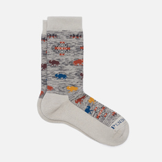 Носки Pendleton Praier Rush Hour Crew, цвет серый, размер 42-46 EU