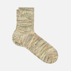 Носки Anonymous Ism Five Color Mix Q, цвет зелёный, размер 41-44 EU