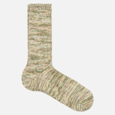 Носки Anonymous Ism Five Color Mix Crew, цвет оливковый, размер 44-46 EU