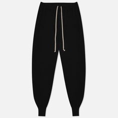 Женские брюки Rick Owens DRKSHDW Edfu Prisoner Drawstring, цвет чёрный, размер XS