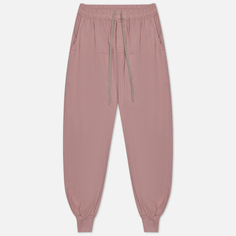 Женские брюки Rick Owens DRKSHDW Edfu Prisoner Drawstring, цвет розовый, размер XS