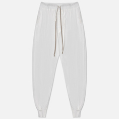 Женские брюки Rick Owens DRKSHDW Edfu Prisoner Drawstring, цвет белый, размер XS