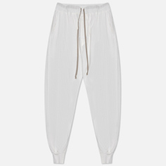 Женские брюки Rick Owens DRKSHDW Edfu Prisoner Drawstring, цвет белый, размер XS