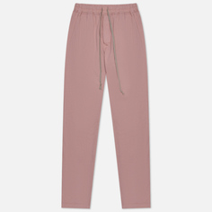 Женские брюки Rick Owens DRKSHDW Edfu Berlin Drawstring, цвет розовый, размер S