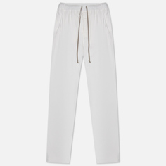 Женские брюки Rick Owens DRKSHDW Edfu Berlin Drawstring, цвет белый, размер M