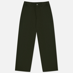 Мужские брюки Uniform Bridge Cotton Fatigue Wide Fit, цвет зелёный, размер L