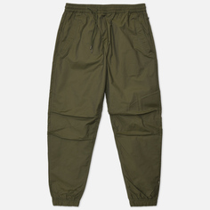 Мужские брюки maharishi Asym Track, цвет оливковый, размер S