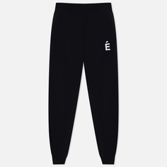 Мужские брюки Etudes Essentials Tempera Patch, цвет чёрный, размер L