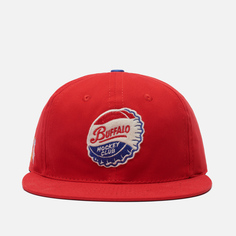 Кепка Ebbets Field Flannels Buffalo Bisons 1963 Vintage, цвет красный