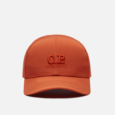 Кепка C.P. Company Goggle Chrome-R, цвет оранжевый, размер L