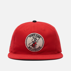 Кепка Ebbets Field Flannels Portland Buckaroos 1965 Vintage, цвет красный