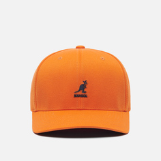 Кепка Kangol Wool Flexfit Baseball, цвет оранжевый, размер S-M