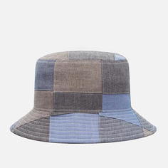 Панама Anonymous Ism Chambray Patchwork, цвет голубой, размер L