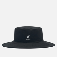 Панама Kangol Washed Fisherman, цвет чёрный, размер M