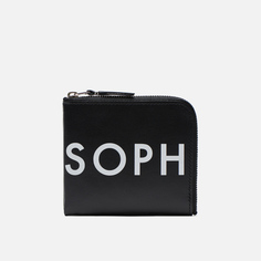 Кошелек SOPHNET. Logo Leather Coin, цвет чёрный