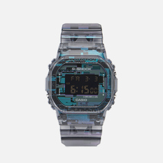 Наручные часы CASIO G-SHOCK DW-5600NN-1 Digital Glitch, цвет синий