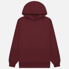 Женская толстовка Reebok Lux Oversized Hoodie, цвет бордовый, размер XS